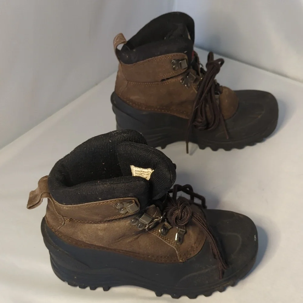 Itasca Ice Breaker Brown Leather Winter Boots